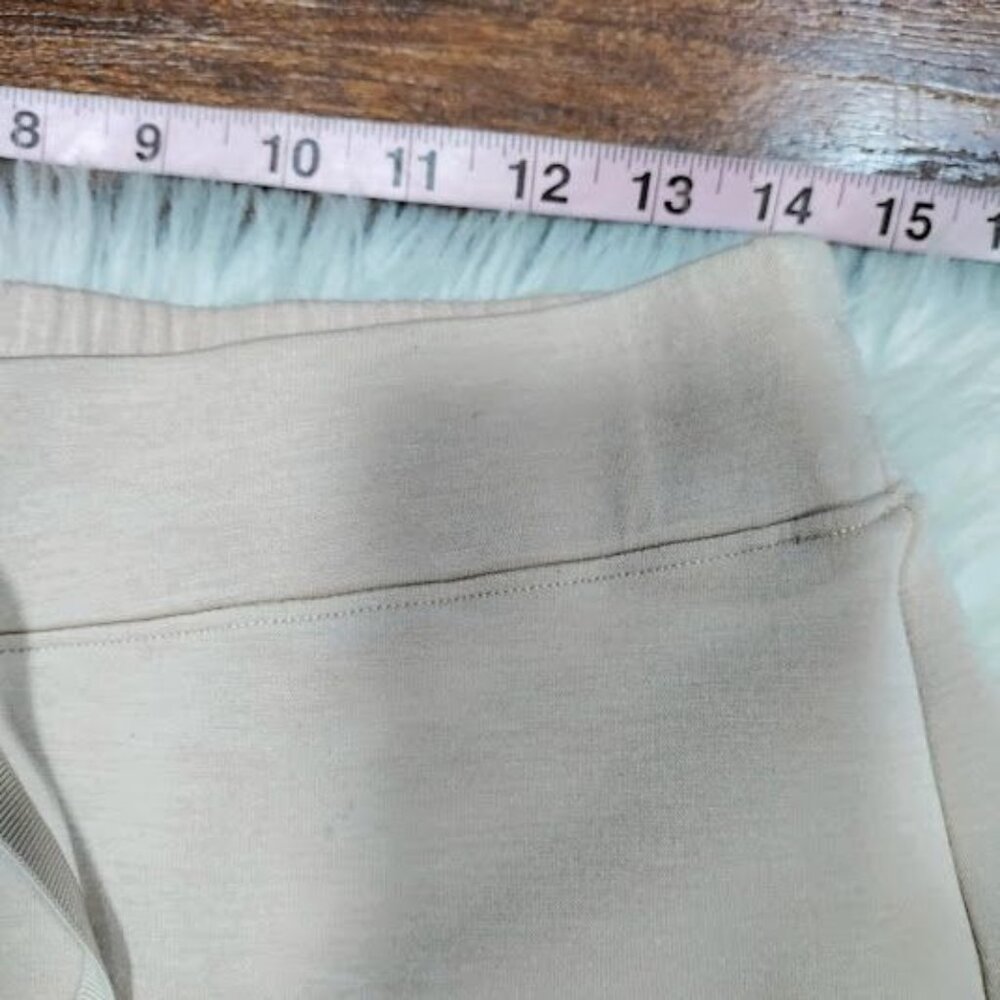 Spanx AirEssentials Womens Large Drawstring Cropped Wide Leg Lounge Pants Fawn - Picture 7 of 8